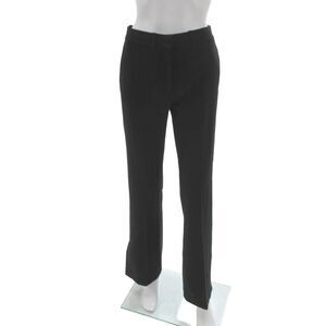 Victoria Beckham Women Black Polyester Dress Pants Size 2